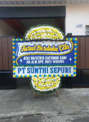 Papan Bunga Duka di Yaro
