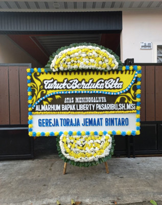 Papan Bunga Duka di Yaro