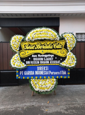 Papan Bunga Duka di Yaro